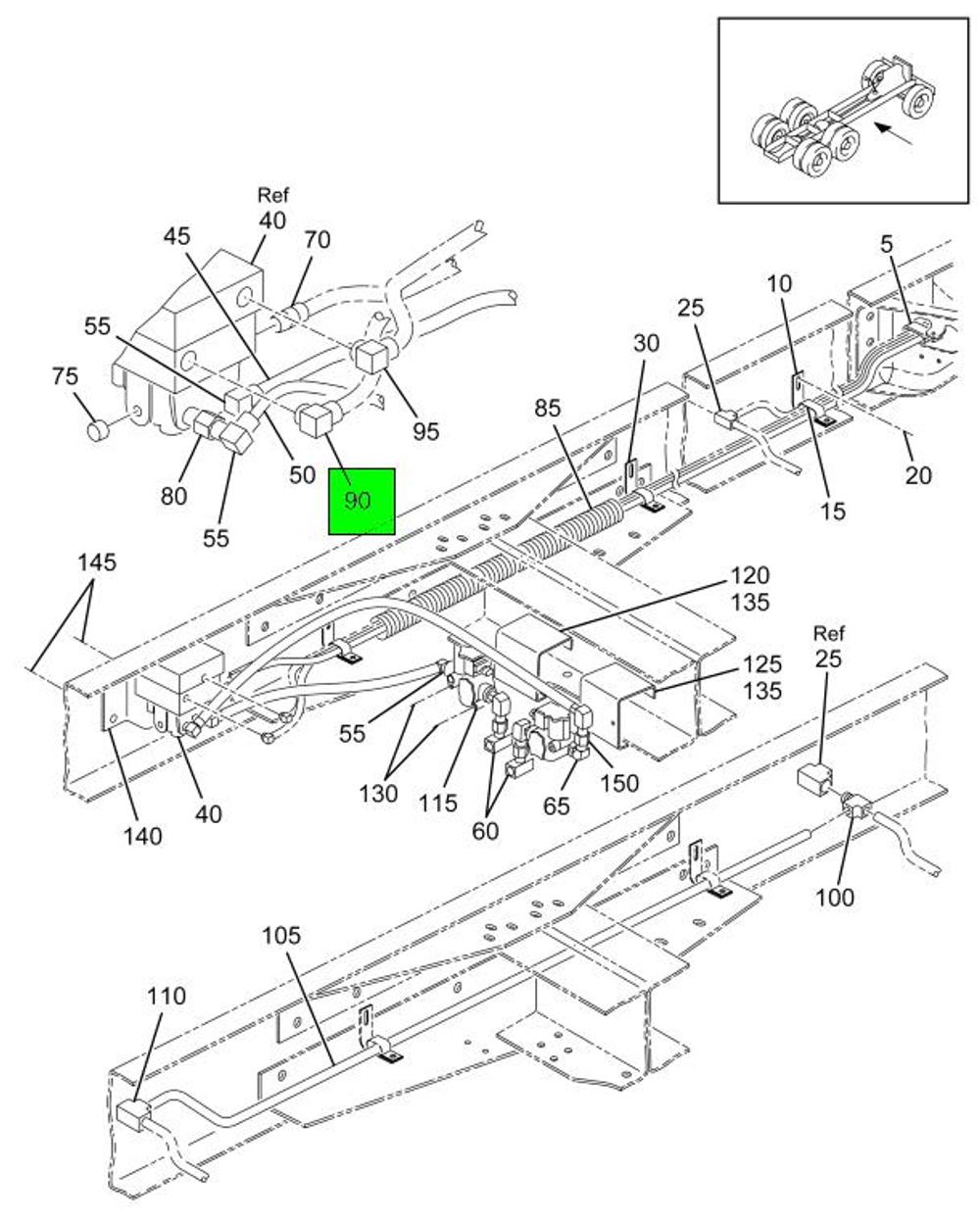 106946R1 Elbow for NAVISTAR