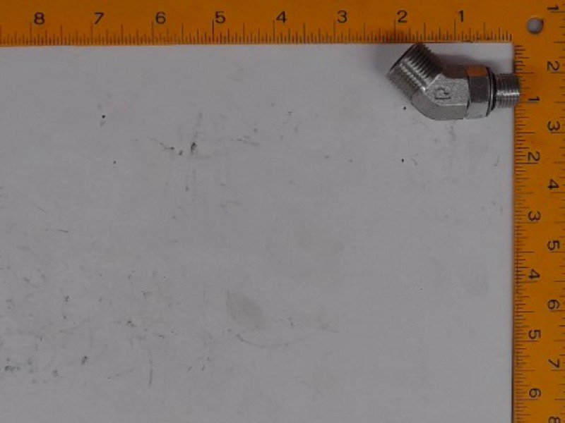 X8-6V5OLO-S Elbow for JOHN DEERE