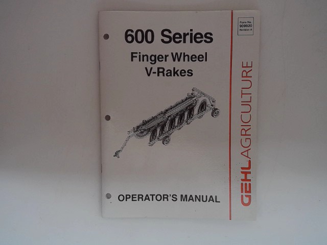 909920 Op Man for GEHL MANITOU