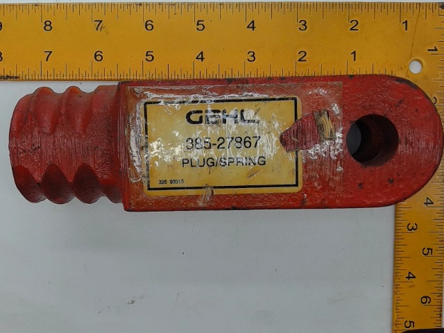 385-27867 Plug/spring for GEHL MANITOU
