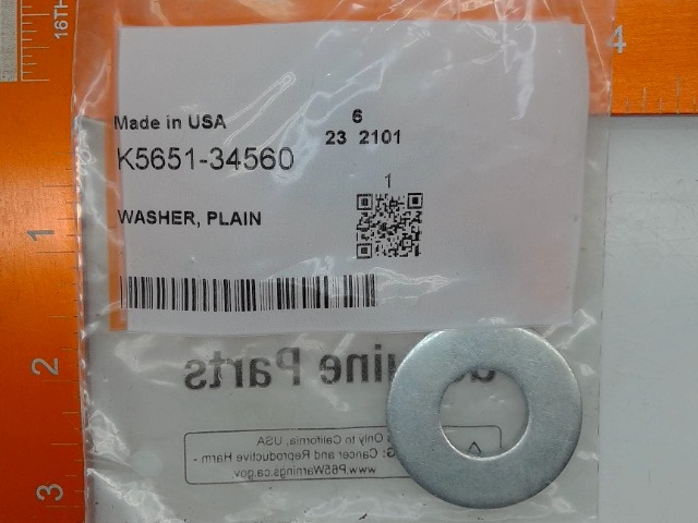 K5651-34560 Wshr for KUBOTA