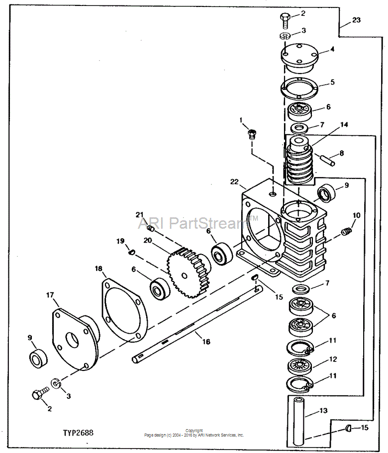 PT8769 Gskt for JOHN DEERE