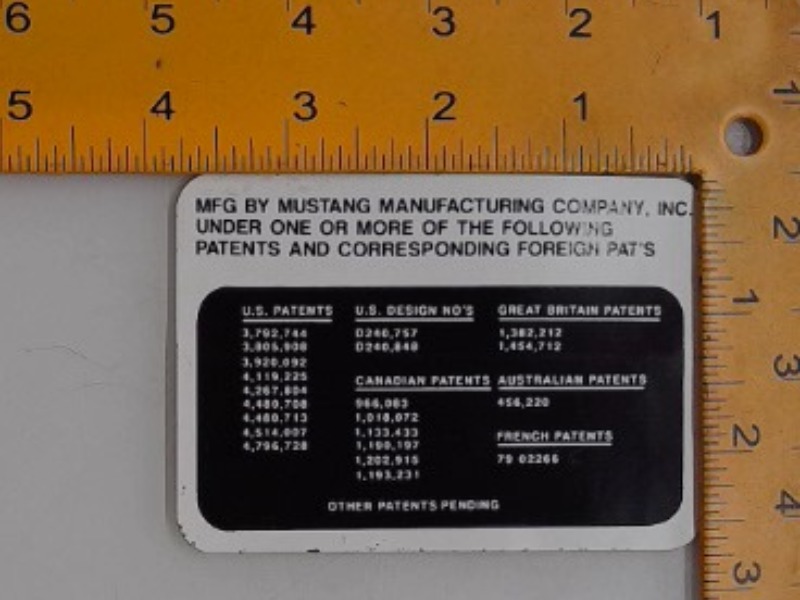 420-32535 Decal for GEHL MANITOU