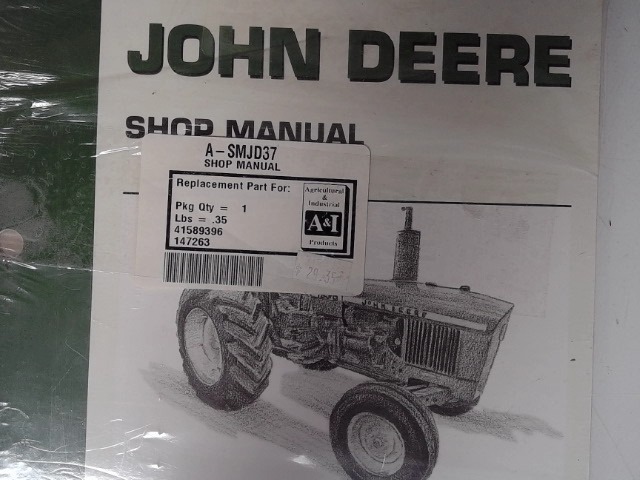 A-SMJD37 Manual for JOHN DEERE