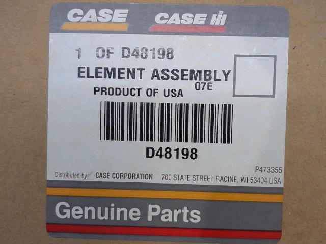 D48198 CASE Filter Suitable 3i0803