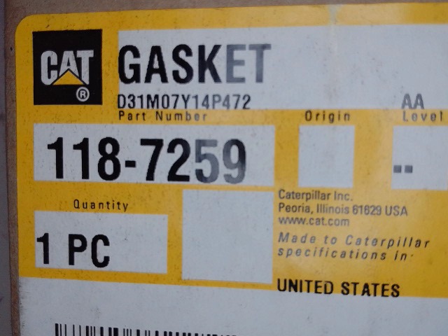 1187259 Gasket