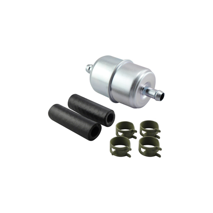 BF836-K3 In-line Fuel Filter With Clamps And Hoses