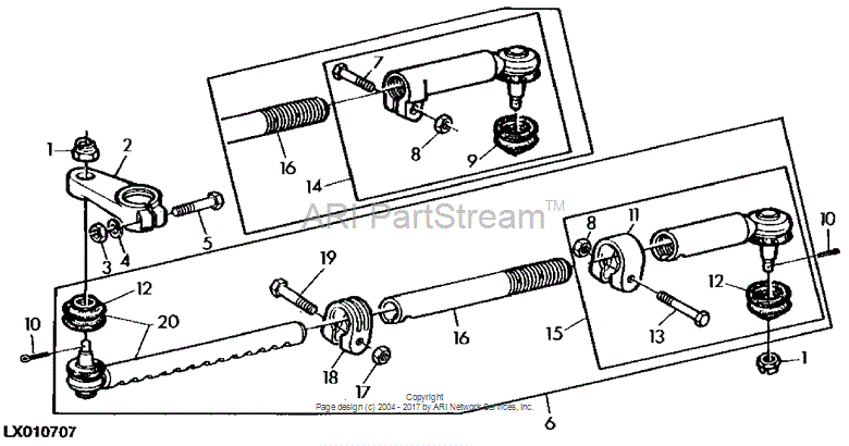AL39023 A- Willfitpart for JOHN DEERE