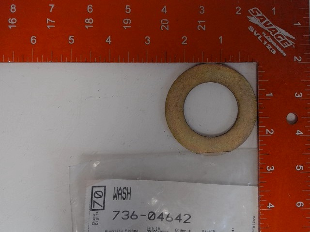 736-04642 Washer-dust for CUB CADET