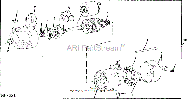 HE191-1954 Kit for JOHN DEERE