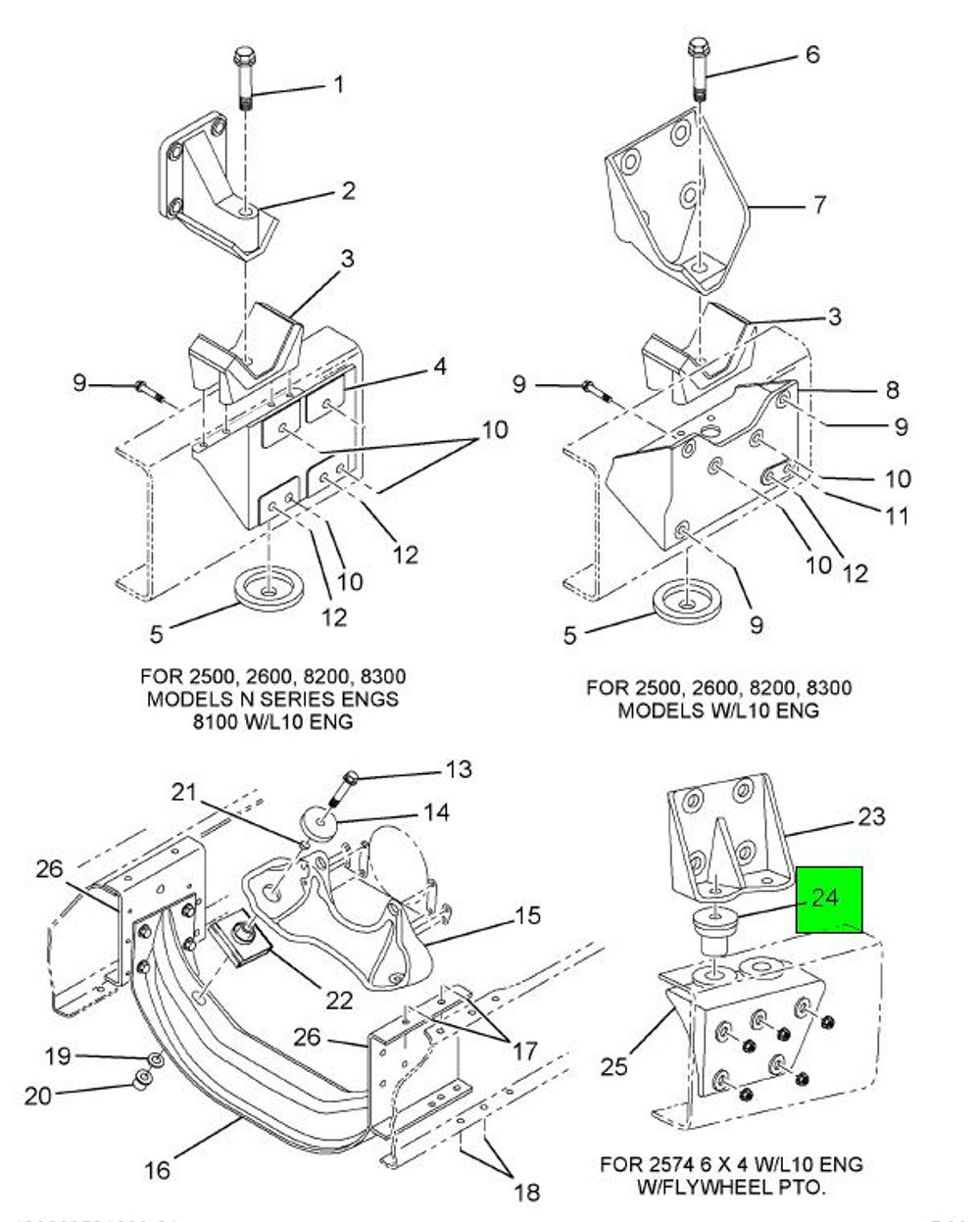 107813R1 Washer for NAVISTAR