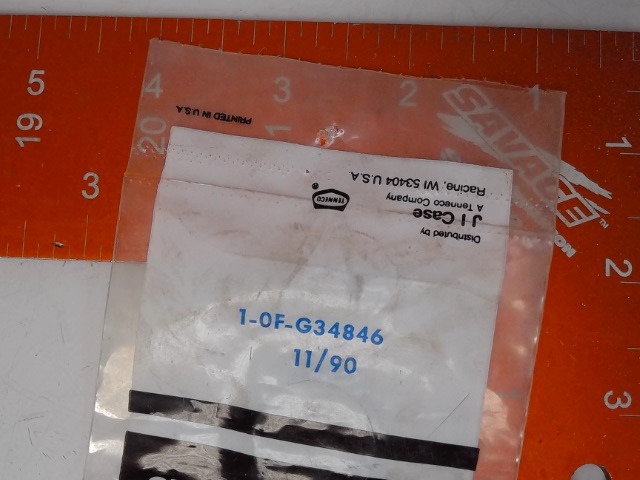 G34846 CASE Seal O-ring