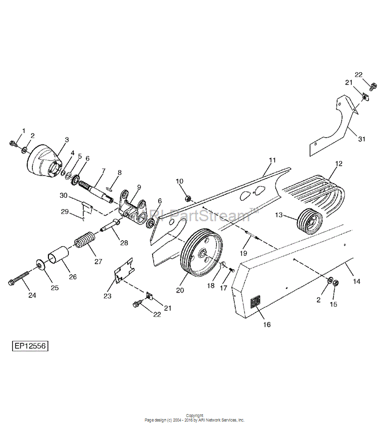 AE73700 A- Willfitpart for JOHN DEERE
