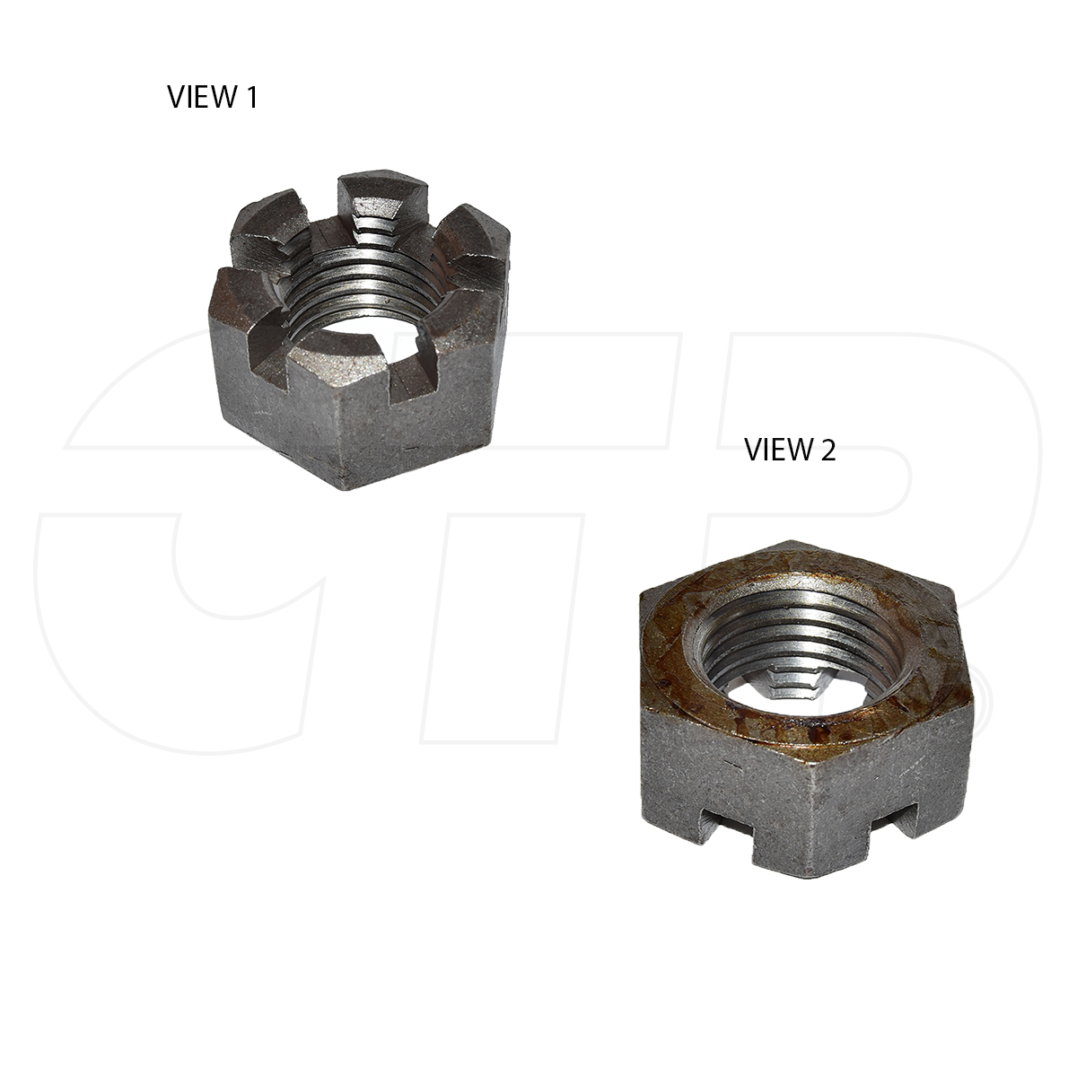 2B2673 Nut Slotted