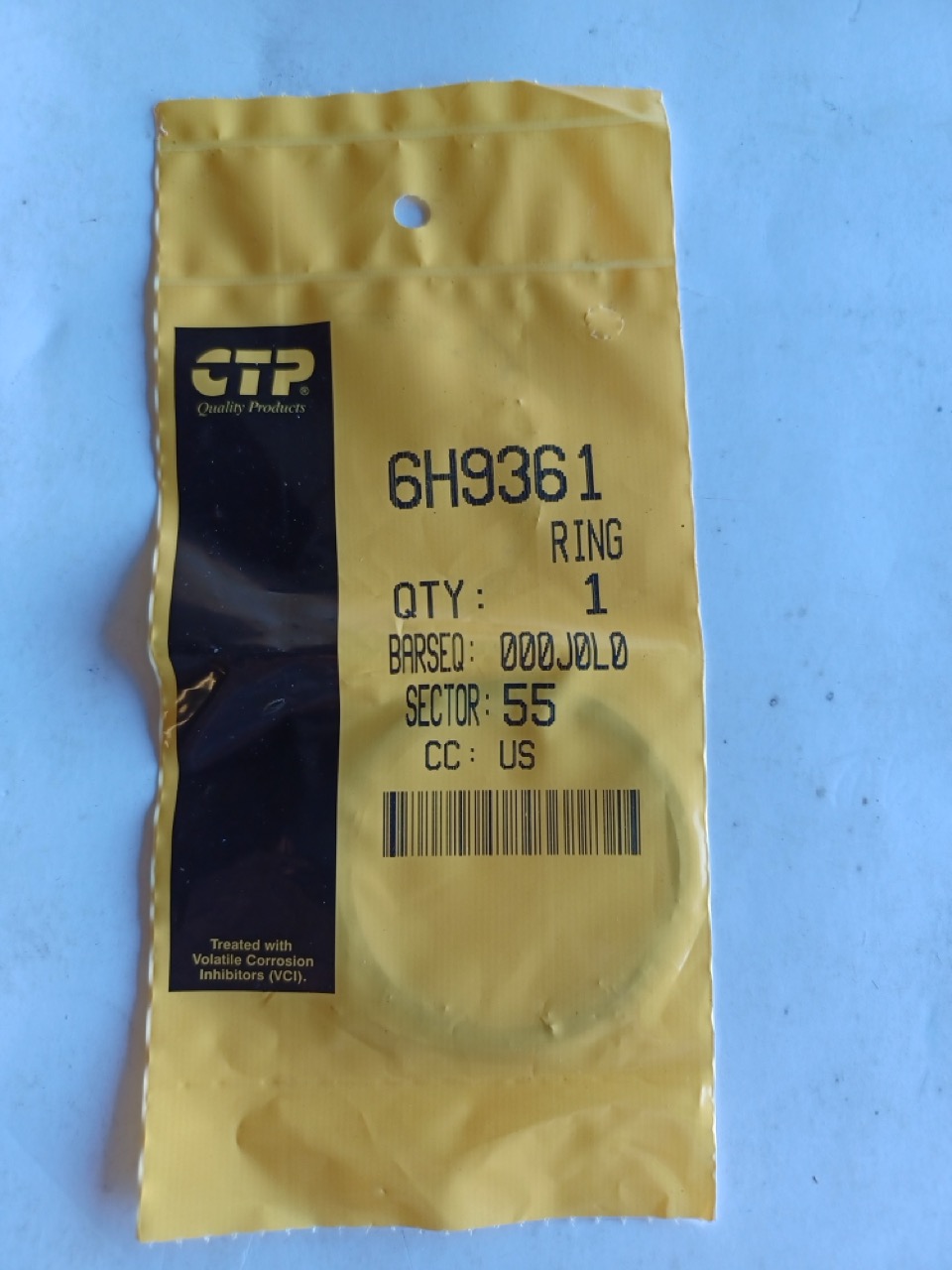 6H9361 Ring for CATERPILLAR