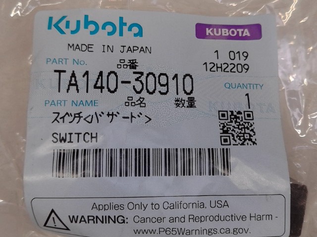TA140-30910 Switch