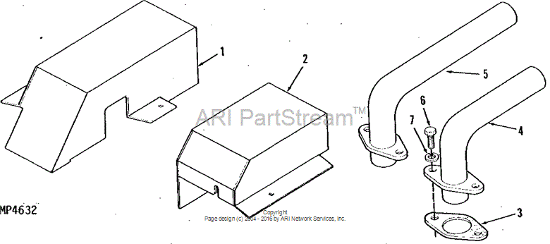 HE134-4254 Housing for JOHN DEERE