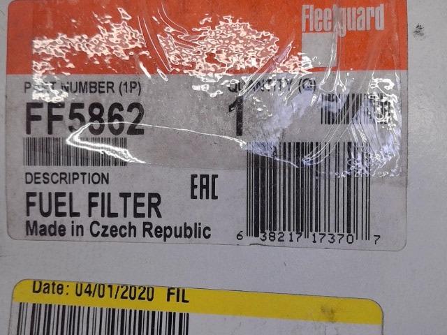 FF5862 Filter for FLEETGUARD