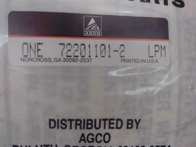 72201101 Decal for AGCO