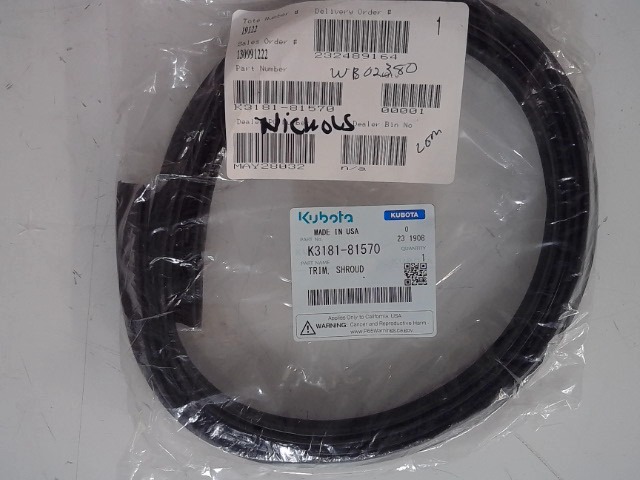 K3181-81570 Trim for KUBOTA