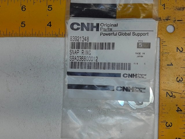 SBA036800012 Snap Ring for CASE NEW HOLLAND
