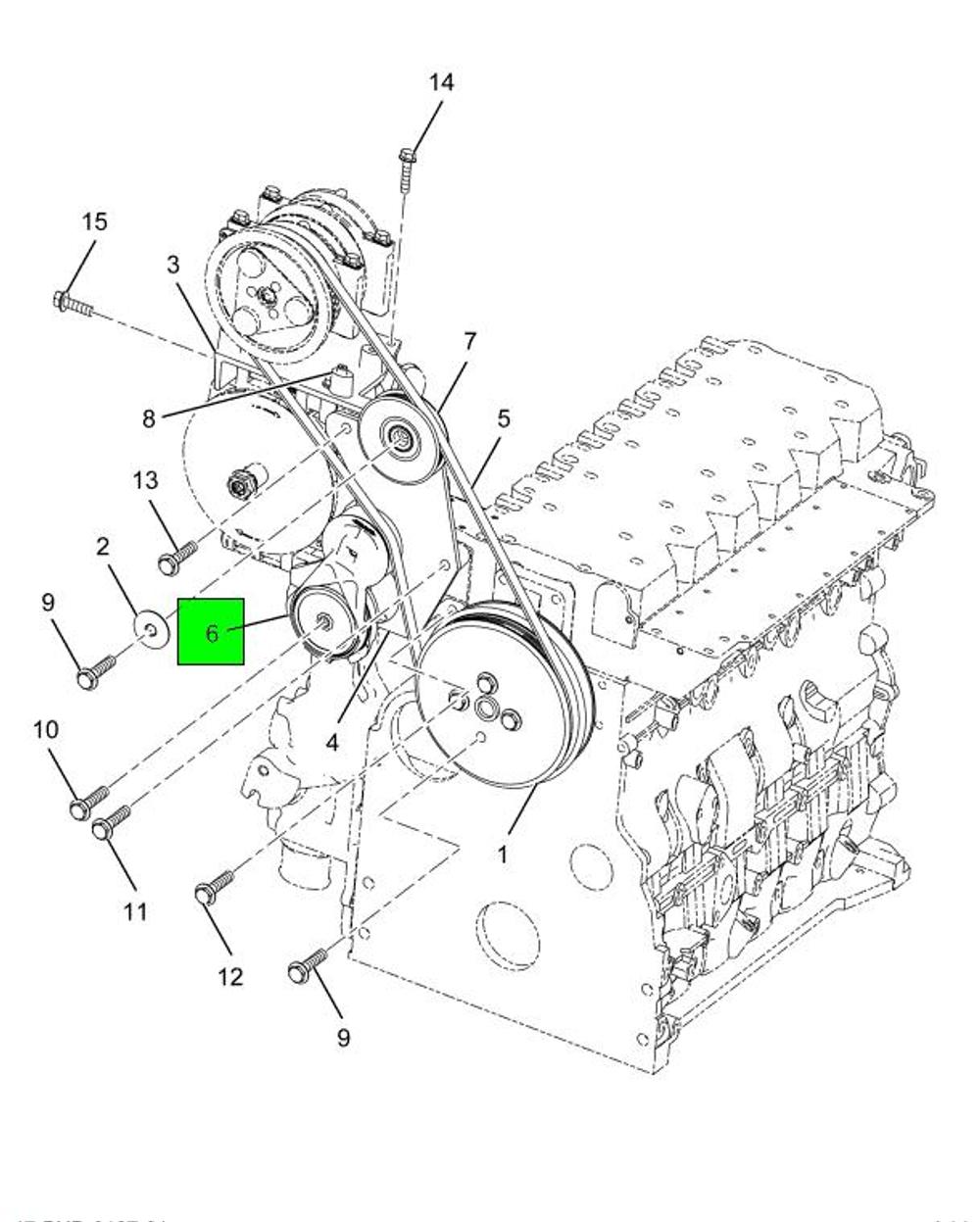 2513030C1 Belt Tensioner for NAVISTAR