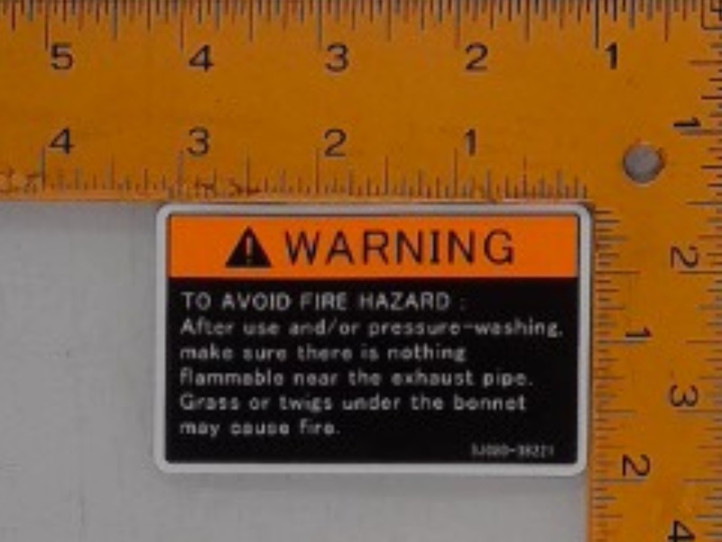 3J080-38220 Label