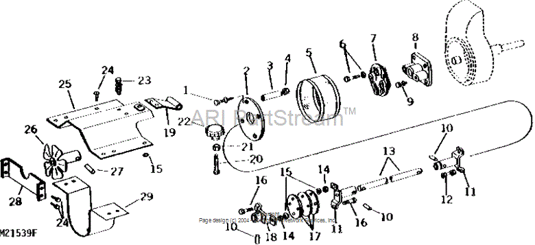 AM33886 Cover for JOHN DEERE