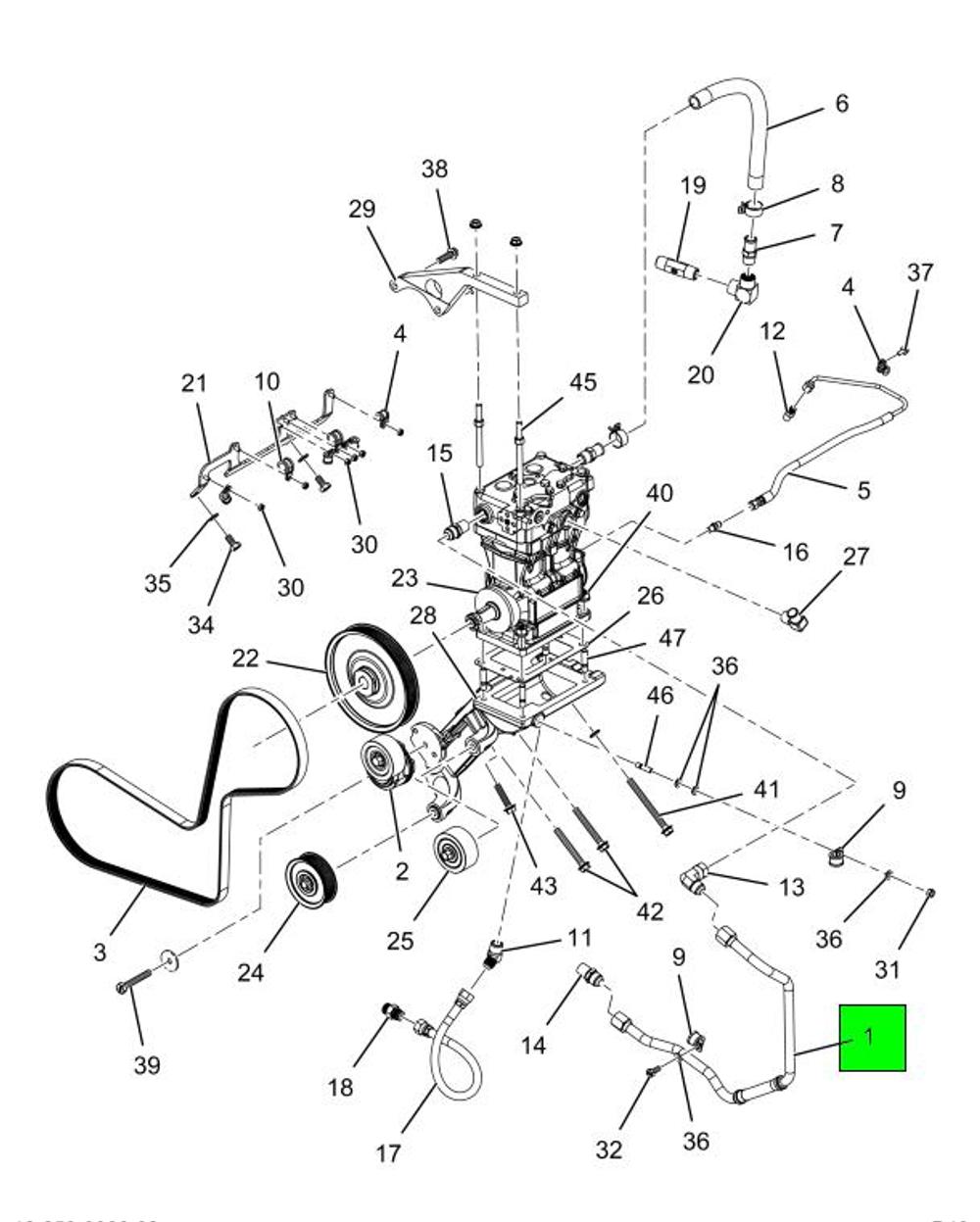 PSI30500488 Line for NAVISTAR