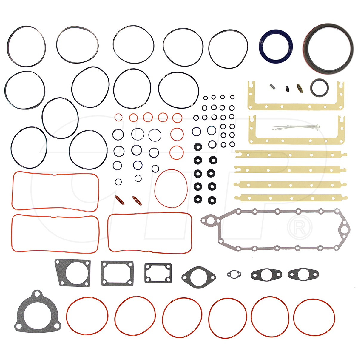 6154-K2-9900 Gasket Kit, Cyl Block for KOMATSU