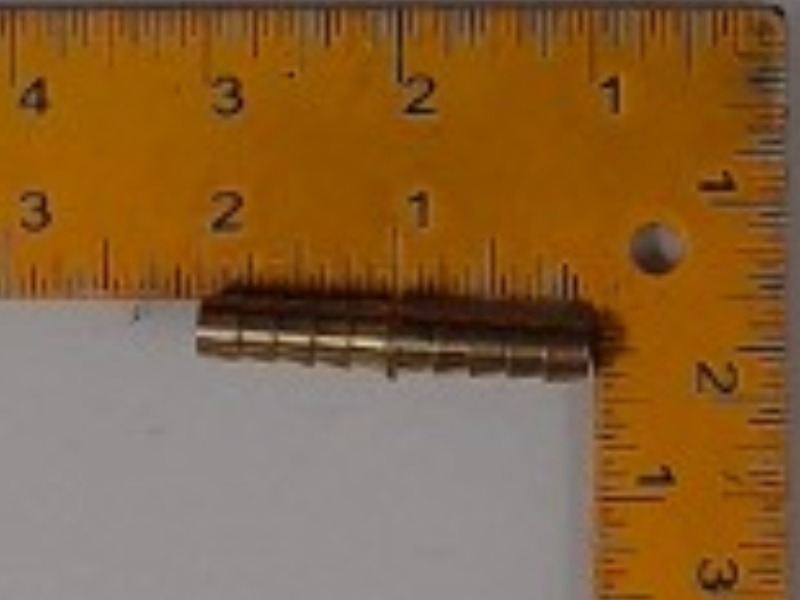 X122HBL-5 Nipple for JOHN DEERE