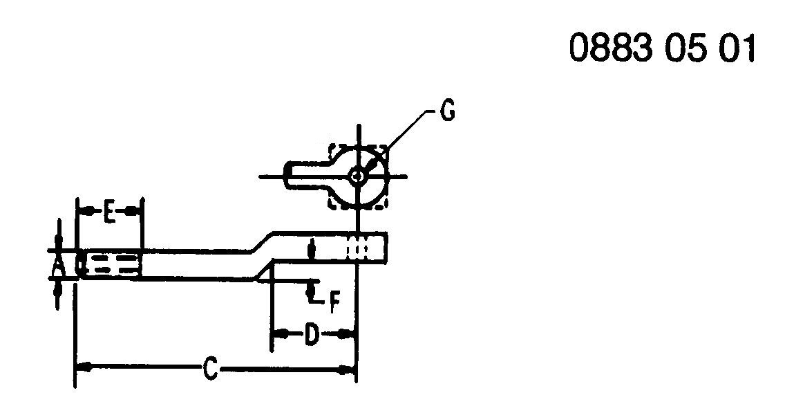 E38398 Bolt for JOHN DEERE