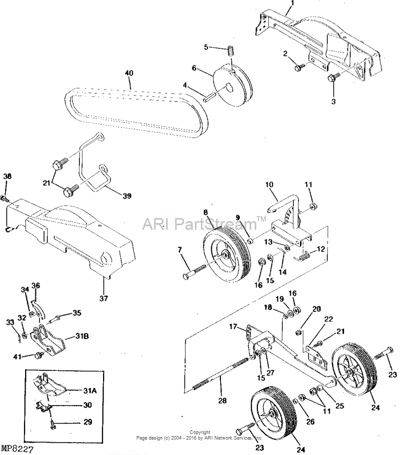 AM107433 Wheel for JOHN DEERE