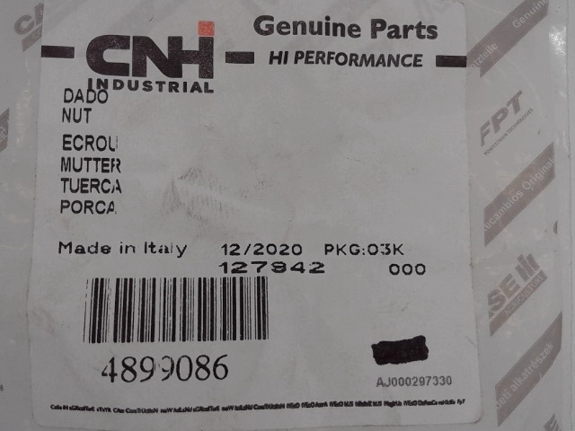 4899086 CASE Nut
