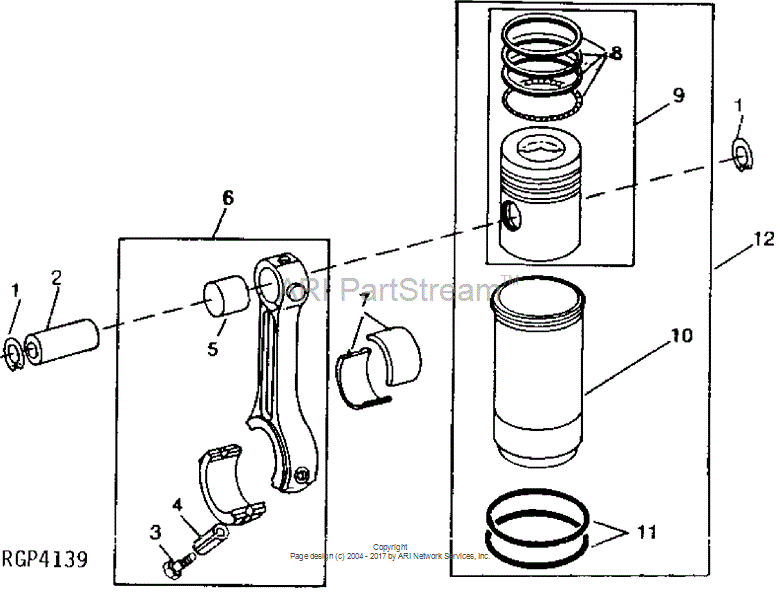 R28971 Bushing for JOHN DEERE