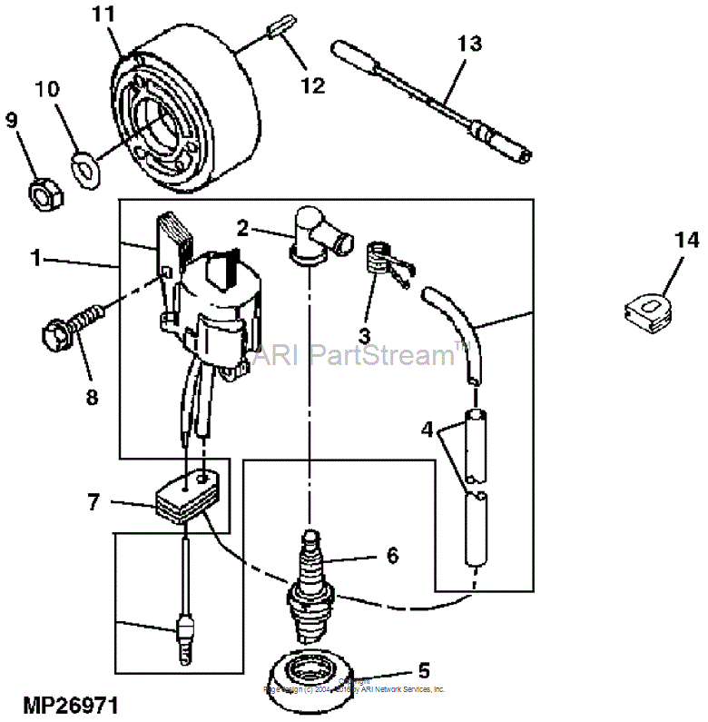 A0789618 Trigger Coil for JOHN DEERE