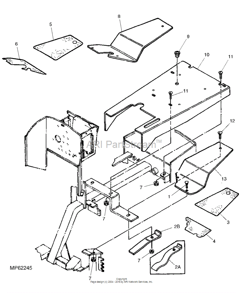 MT5141 Mat for JOHN DEERE