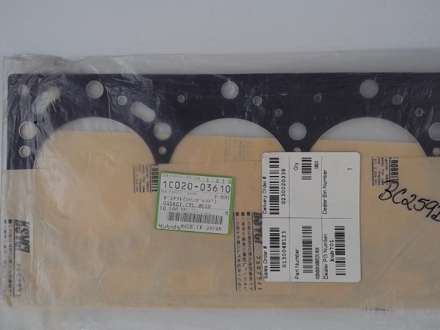1C020-03610 Gasket for KUBOTA