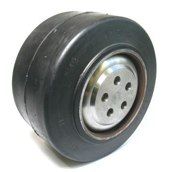 HY 2309963-A Drive Tire, Rubber Smooth Flat With Hubfor The W40xl & W40xt