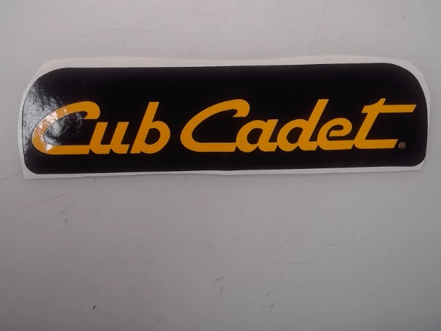 777D06883 Label for CUB CADET
