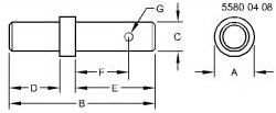 AP31504 Pin Fastener for JOHN DEERE