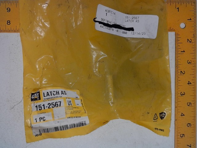1512567 Latch As for CATERPILLAR