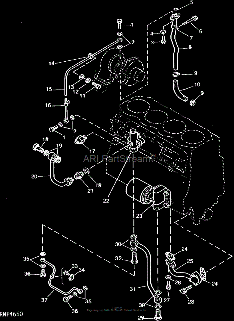 CH18331 JOHN DEERE Union Fitting