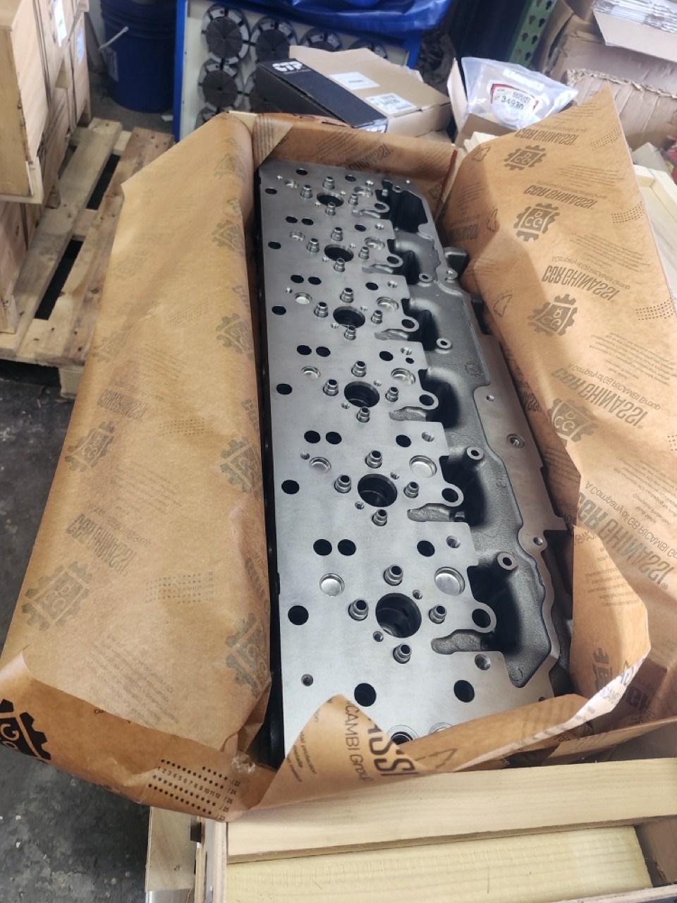 3442149 CGR Cylinder Head Assembled