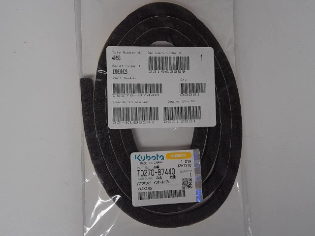 T0270-87440 Packing for KUBOTA