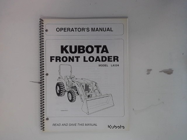 7J285-69110 Operator Manual for KUBOTA