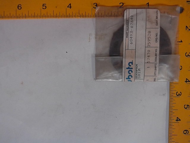 68493-67640 Shim for KUBOTA