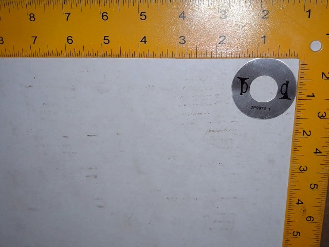 2P9974 CATERPILLAR Plate