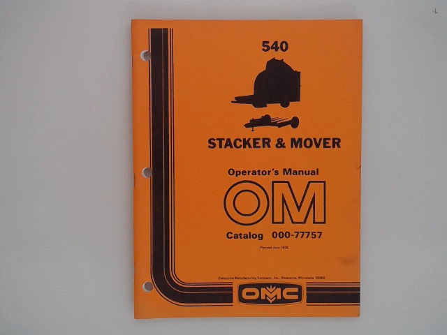 000-77757 Manual for GEHL MANITOU