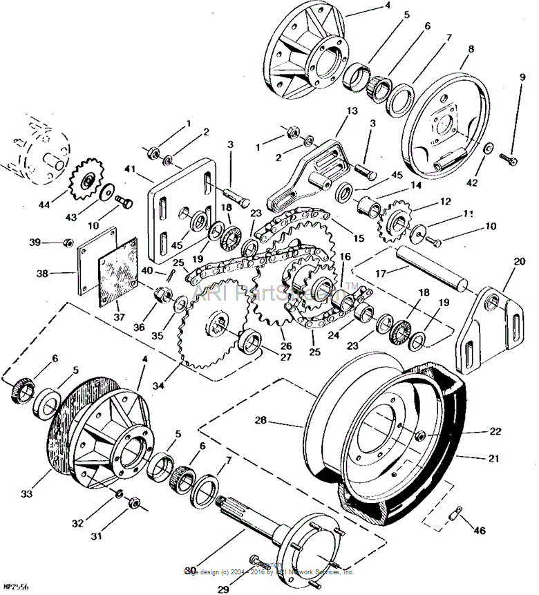GG080-32019 Kit for JOHN DEERE
